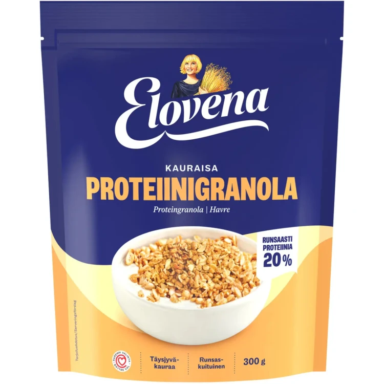 Овсяная гранола с протеином ELOVENA 300г