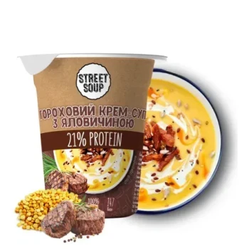 Гороховый с говядиной крем-суп Street Soup 50 г