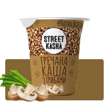 Гречана каша із грибами Street Kasha 50 г