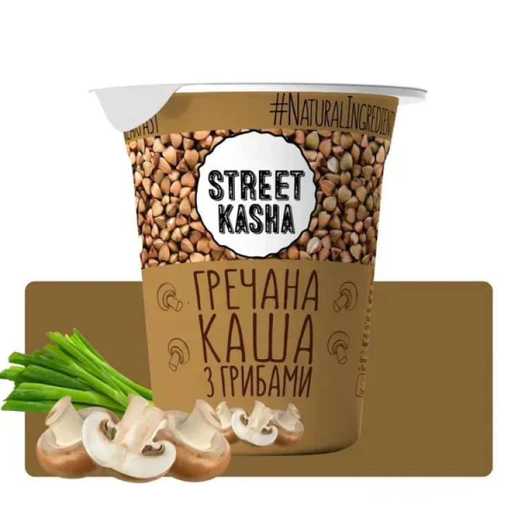 Гречневая каша с грибами Street Kasha 50 г
