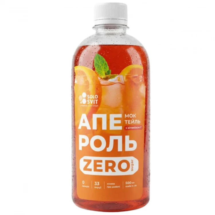 Моктейль Апероль ZERO SOLOSVIT, 500 мл