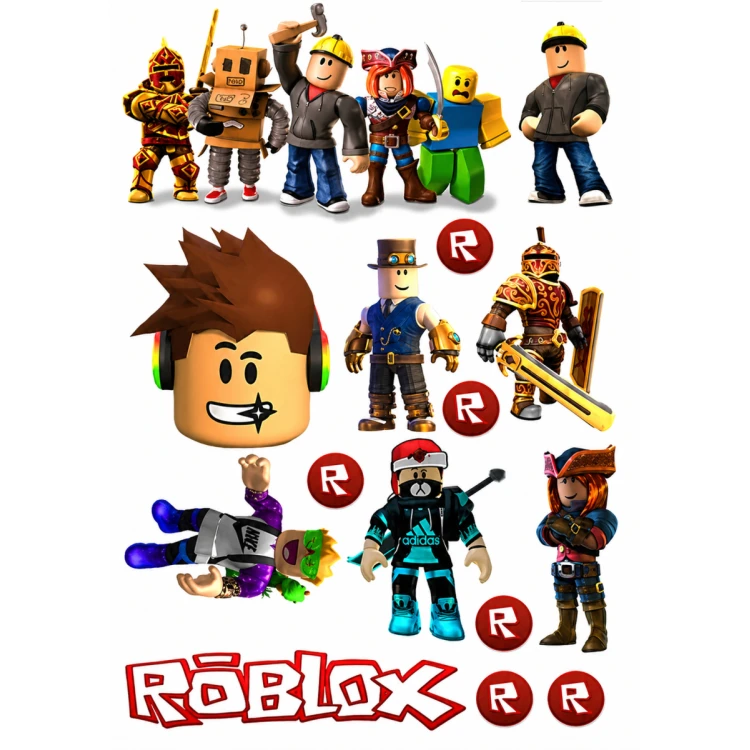 Вафельная картинка Roblox 6