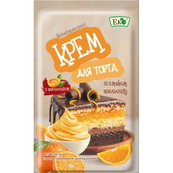 Крем для торта со вкусом апельсина Эко 70 г