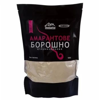 Мука амарантовая, цельнозерновая. Healthy Generation, 500 г.