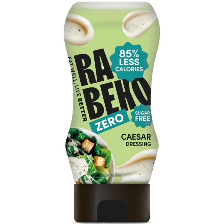 Соус низькокалорійний (0% жирів та цукру), Rabeko Products, Sauce Zero - 350 мл - Цезар