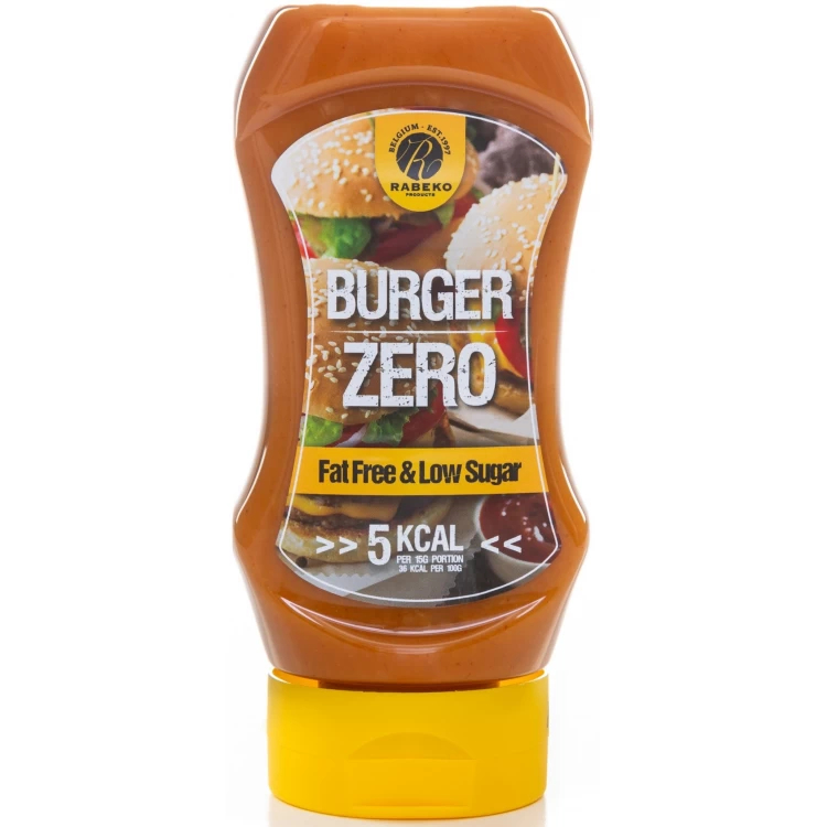 Соус низькокалорійний (0% жирів та цукру), Rabeko Products, Sauce Zero - 350 мл - Бургер