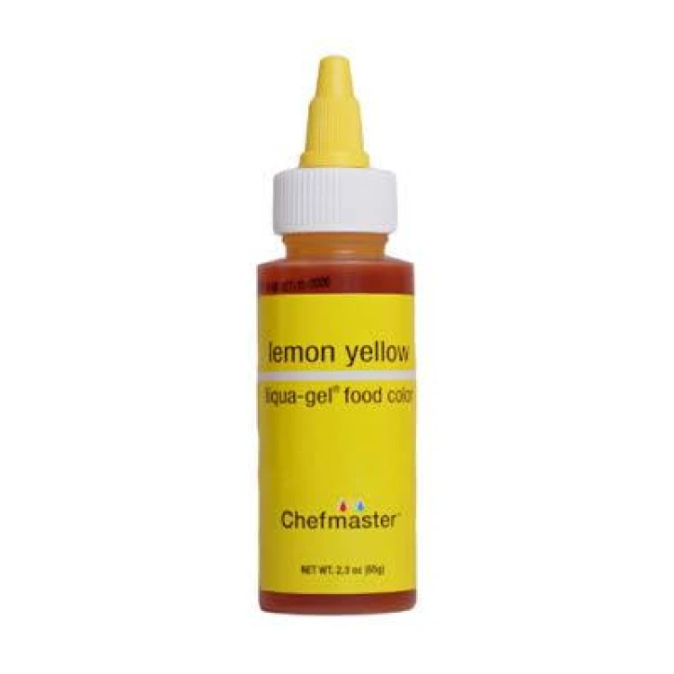Гелевый краситель Lemon Yellow  Chefmaster Liqua-Gel 65 г