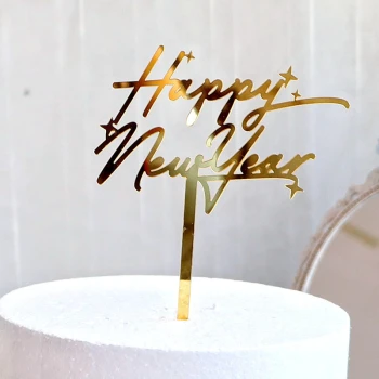 Зеркальный топпер Happy New Year