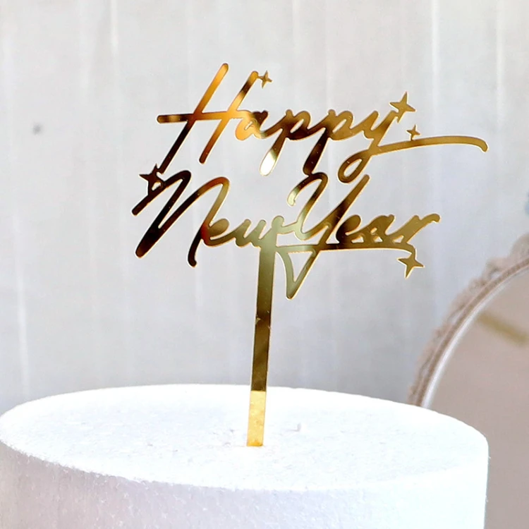 Зеркальный топпер Happy New Year