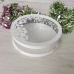 Коробка тубус 250х200 белая крышка Снежинка - фото 2