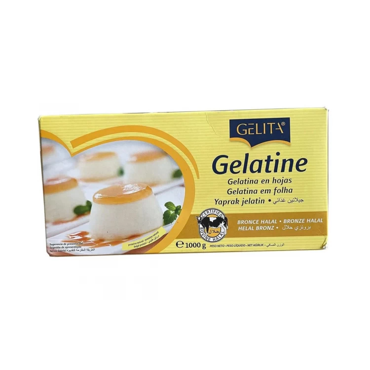 Желатин листовой Gelita Bronze 145 блюм (5 шт)