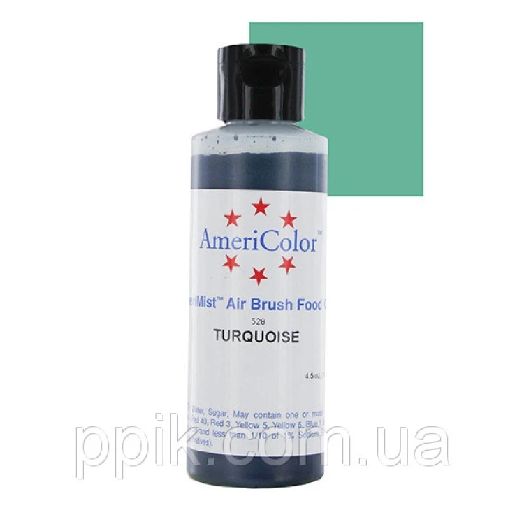 Краситель для аэрографа AmeriColor Лазурный 128г