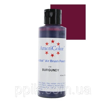 Барвник для аерографа AmeriColor Бордовий 128г