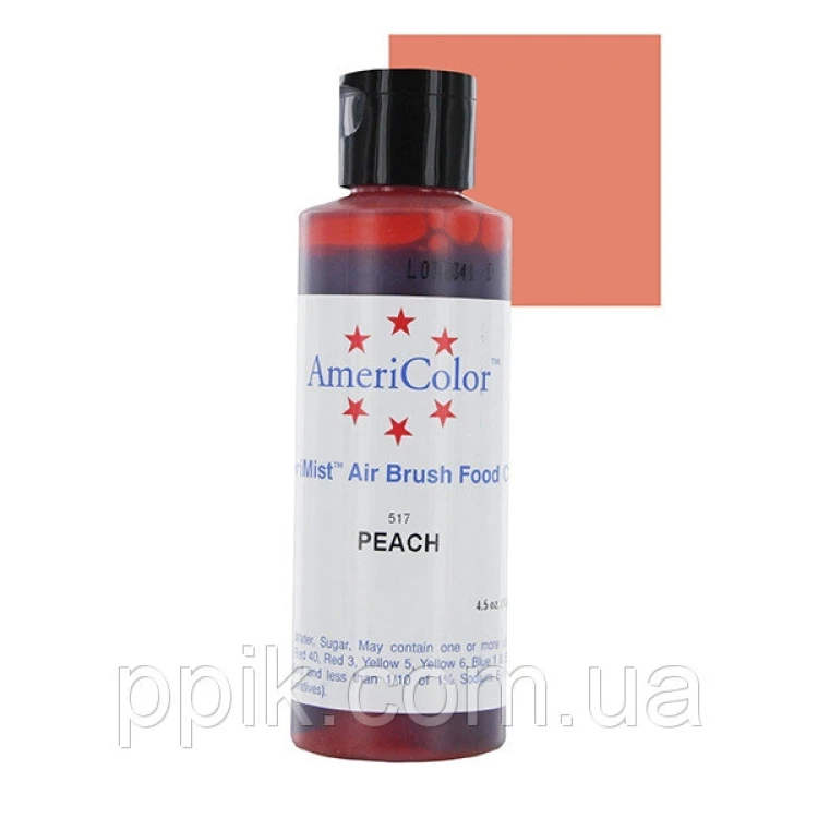 Краситель для аэрографа AmeriColor Персиковый 128г