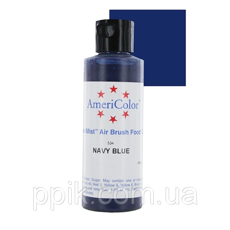 Краситель для аэрографа AmeriColor Темно-Синий 128г