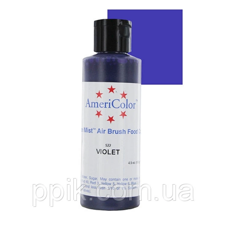 Краситель для аэрографа AmeriColor Фиолетовый 128г