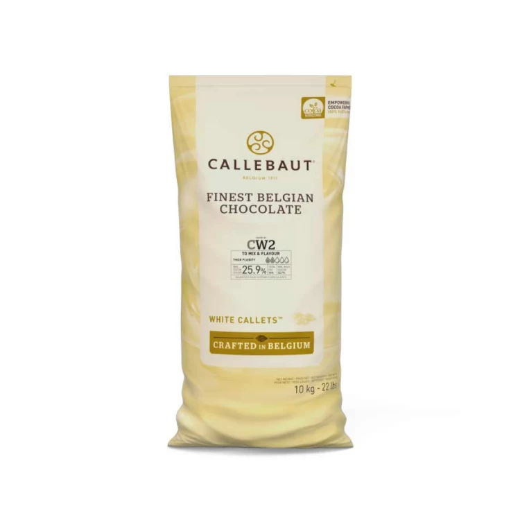 Бельгийский Белый шоколад Barry Callebaut CW2 10 кг 25,9% какао