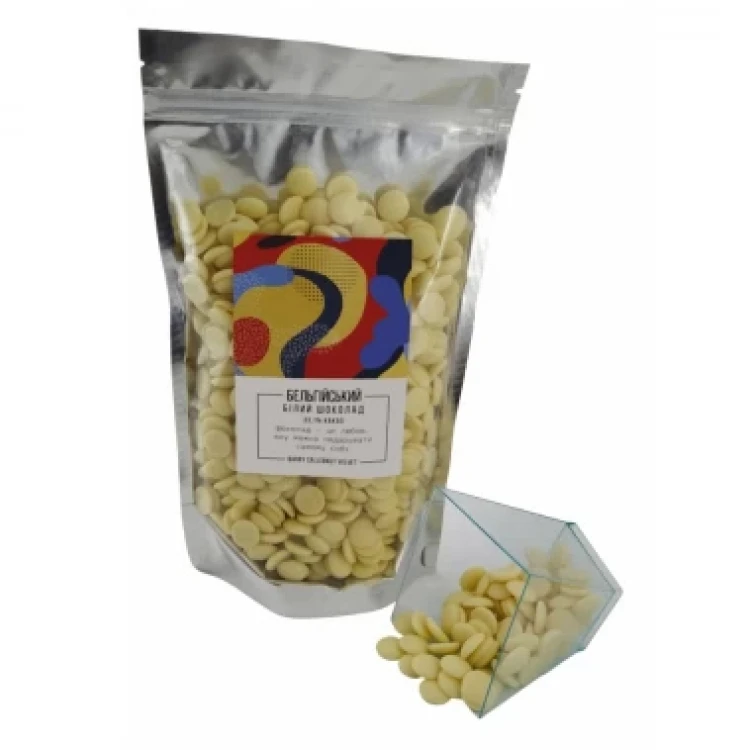 Бельгийский Белый шоколад Barry Callebaut Velvet 1 кг, 32 % какао