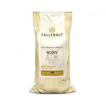 Бельгийский Белый шоколад Barry Callebaut W2, 10 кг 28% какао