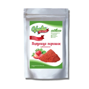 Клубника сублимированная порошок, 50 гр