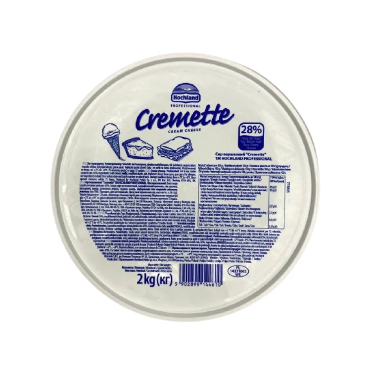 Крем-сыр Hochland Cremette 65% 2 кг Польша