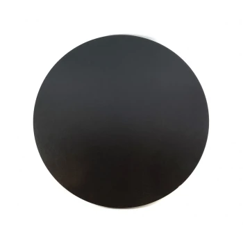 Круглая подложка ДВП 16 см. Черная (1 шт)