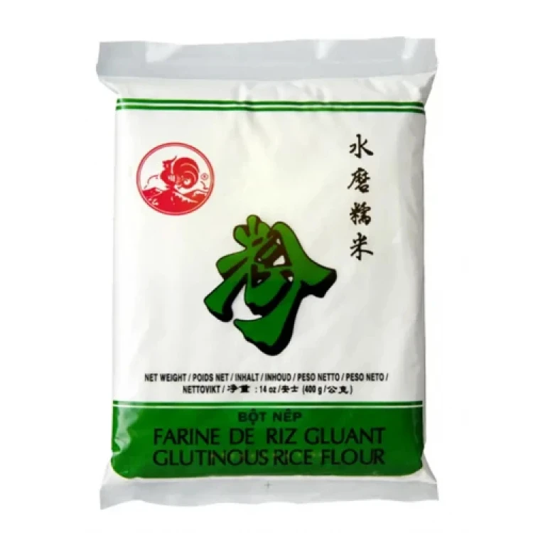 Мука рисовая клейкая для моти (mochi) COCK BRAND Таиланд, 400 г