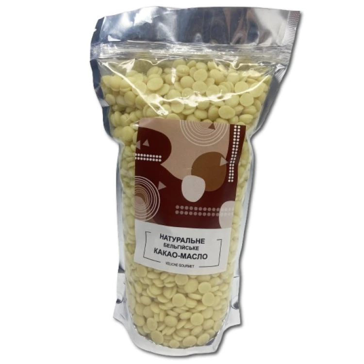 Натуральное бельгийское какао-масло Veliche Gourmet 1 кг