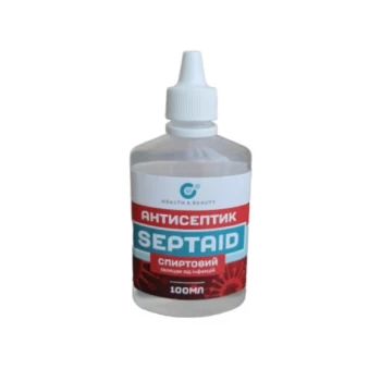 АНТИСЕПТИК Septaid 100 мг с пипеткой. Антисептик для дезинфекции рук. 2 шт