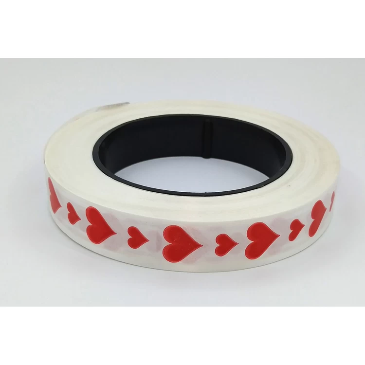 Лента Сердечки №3 ширина 2 см, 50 м