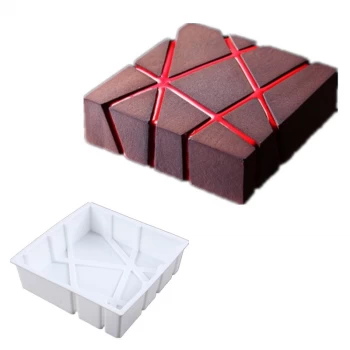 Силіконова Форма для євродесертів CHOCOLATE BLOCK