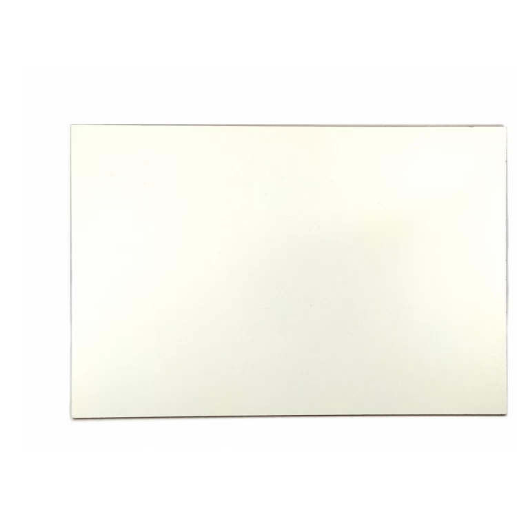 Прямоугольная подложка ДВП 25*25 см, Белая (1 шт.)