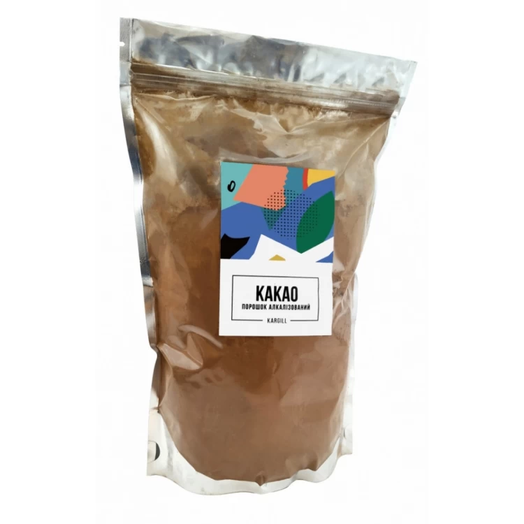 Какао порошок алкализированный Cargill 1 кг. (Германия)