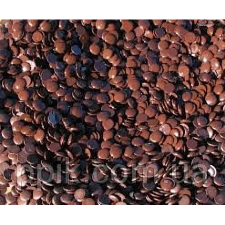 Шоколадные дропсы (глазурь) черные (18 кг)