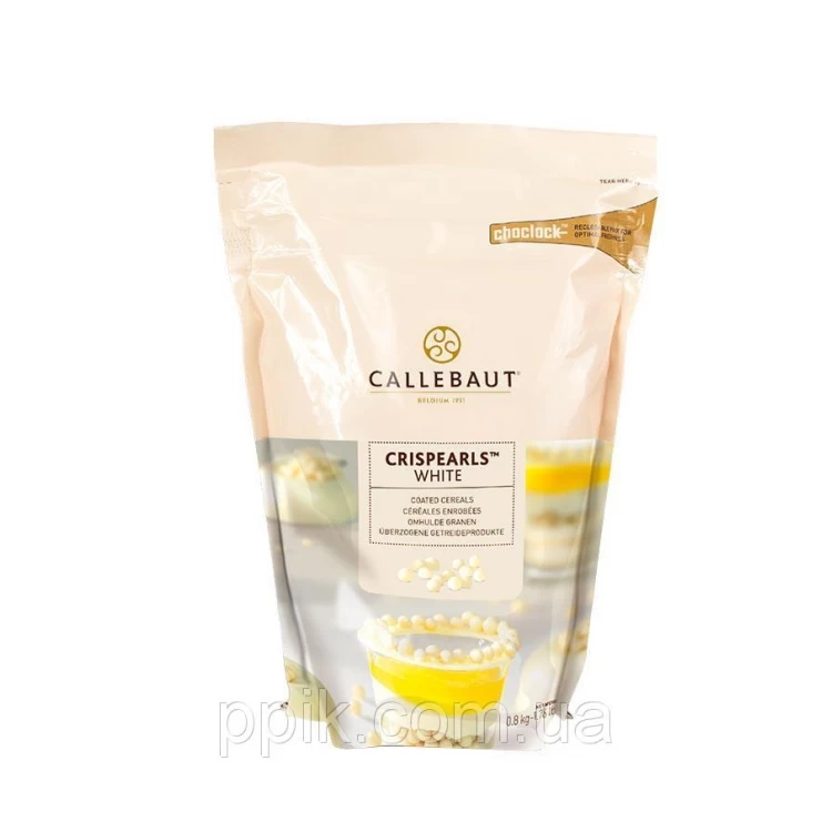 Криспы Белые Barry Callebaut, 50г, в натуральном шоколаде.