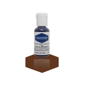 Краситель гелевый Americolor Шоколадно-Коричневый (Chocolate brown)