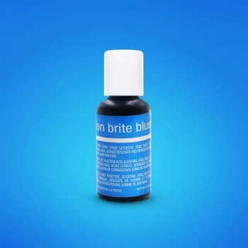 Гелевый краситель Chefmaster Электрический синий (Neon Brite Blue) 20 грамм