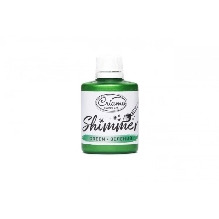 Краситель Criamo Shimmer Металик Зеленый 30 грамм