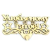 Топпер дерев'яний "Улюбленому татові" 1 шт.