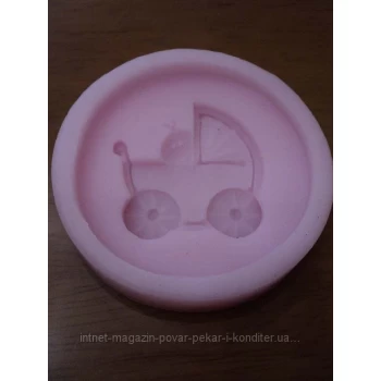 Молд кондитерский Коляска с младенцем