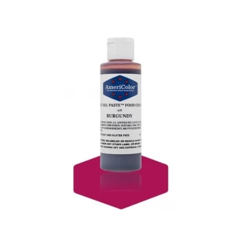 Барвник гелевий AmeriColor (Америколор) Бордовий 128г