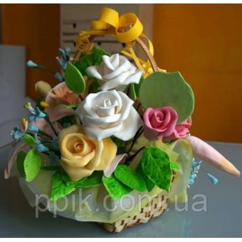 Мастика для тортів Айсінг Декор (Icing Decor) для квітів 1 кг ТМ Zeelandia