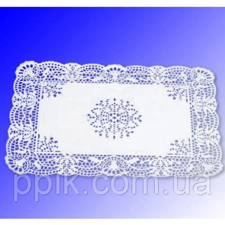 Салфетка ажурная бумажная 20*30см Франция