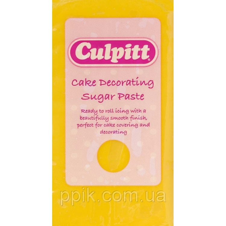 Цветочная мастика Culpitt желтая