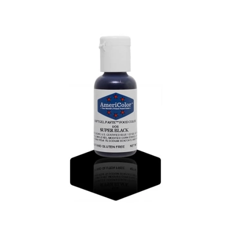 Краситель гелевый Americolor Супер Черный (Super black)