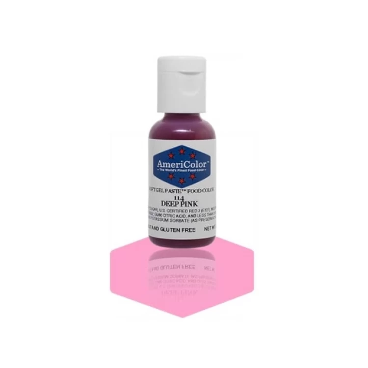 Краситель гелевый Americolor Темно-Розовый (Deep pink)