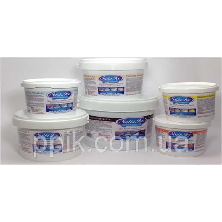 Мастика для тортов SATIN ICE 1 кг для обтяжки