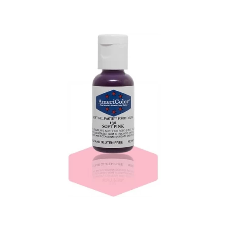 Краситель гелевый Americolor Мягкий Розовый (Soft pink)