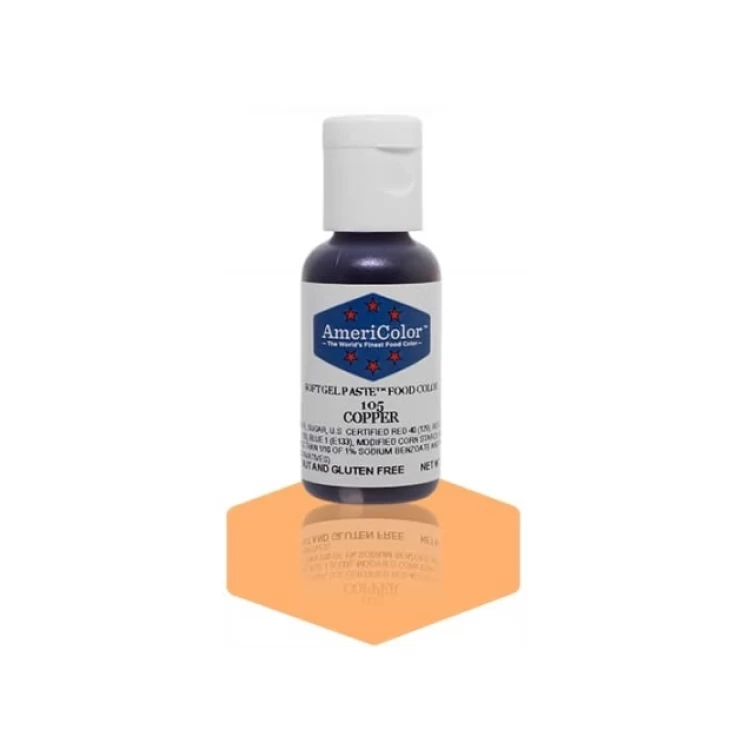 Краситель гелевый Americolor Медный (Copper)