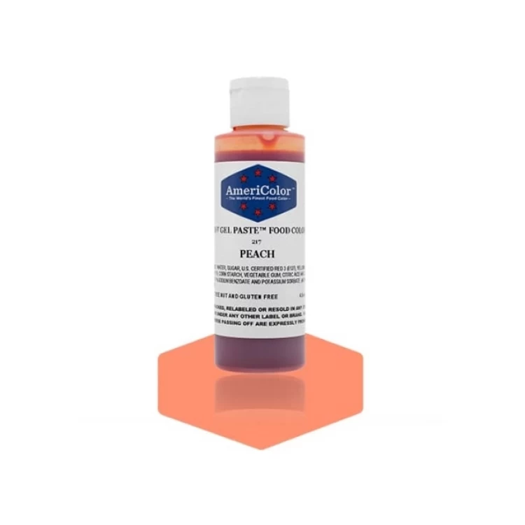 Краситель гелевый AmeriColor (Америколор) Персиковый 128 г